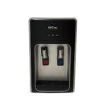 برادة ماء جي فيسي برو مكتبي - تعبئة علوية - سخان وبارد - أسود/فضي