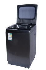 ⁦غسالة جي في سي برو أوتوماتيك علوية - سعة 11 كجم - تنشيف 100% - فضي⁩ - الصورة ⁦2⁩