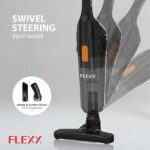 ⁦مكنسة فلكسي كهربائية 3 في 1 (مكنسة، منفاخ، كاوية بخار) - 600 واط - فلتر هيبا⁩ - الصورة ⁦4⁩