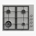 سطح ماستر جاز غاز 4 عيون - مقاس 60 سم - شبك حديد ثقيل - إشعال ذاتي