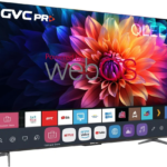 شاشة جي في سي برو QLED ذكية 55 بوصة - صوت دولبي فيجن - تحكم صوتي و توافق مع أليكسا