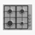 سطح ماستر جاز غاز 4 شعلات - مقاس 60 سم - تصميم كلاسيكي - إشعال ذاتي