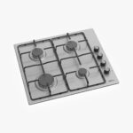 سطح ماستر جاز غاز - 4 شعلات - مقاس 60 سم - شبك خفيف - شعلة ثلاثية