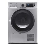 مجفف ملابس ميديا تحميل أمامي 8 كجم - 16 برنامج - مضخة حرارية - فضي