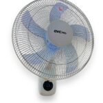 مروحة جي في سي برو حائطية (سقفية) مع ريموت تحكم - لون أبيض