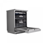 ⁦غسالة صحون ميديا 12 مكان - 7 برامج - موفرة للماء والطاقة - فضي⁩ - الصورة ⁦2⁩