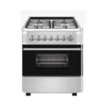 فرن ماستر جاز غاز - مقاس 50 سم - 4 شعلات - فرن داخلي سعة 40 لتر