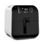 قلاية تيفال هوائية صغيرة 0.8 لتر - بقوة 1560 واط - لون أسود