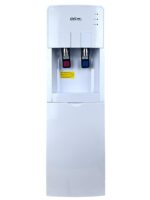 برادة ماء جي فيسي برو - تعبئة علوية - سخان وبارد - لون أبيض