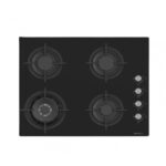 سطح ماستر جاز غاز بلت إن (مدمج) - 4 شعلات - مقاس 60 سم - شبك حديد